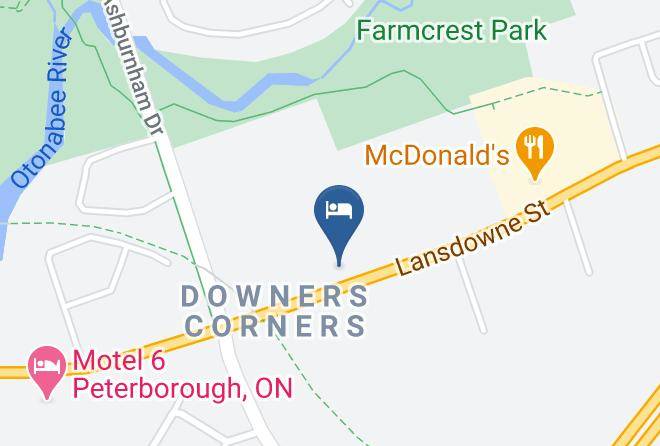 Peterborough - Trentwinds International Centre & Motor Hotel Maps