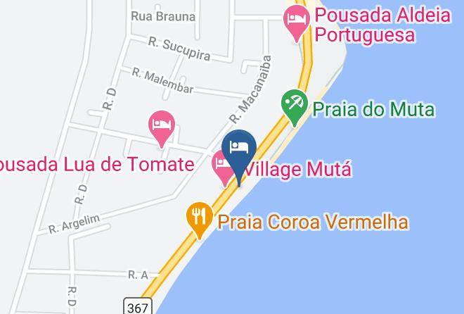 Porto Seguro - Tres Poderes Praia Hotel Maps