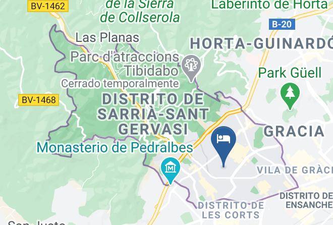 Barcelona - Tres Torres Atiram Hotels Barcelona Maps