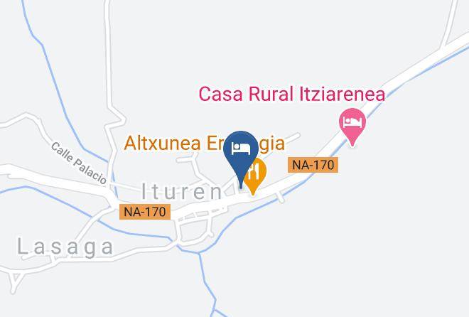 Tresanea Ostatua Map