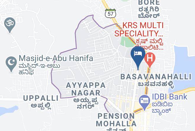 Chikmagalur - Tresca A Luxury Hotel Maps