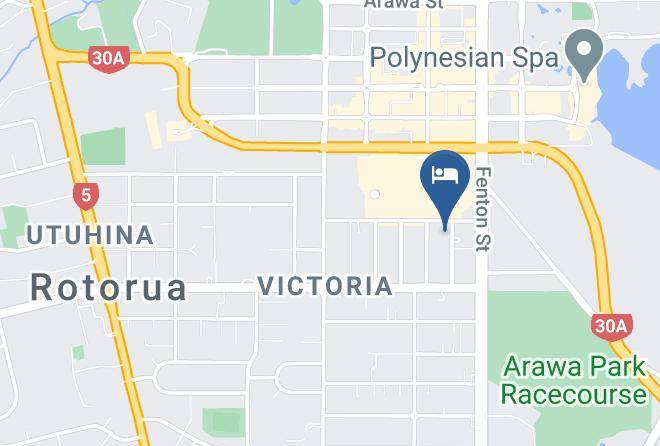 Rotorua - Tresco Rotorua Bed And Breakfast Maps