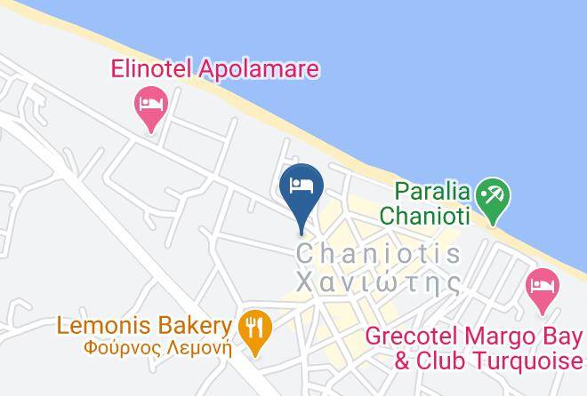 Khalkidhiki - Tresor Sousouras Hotel Maps