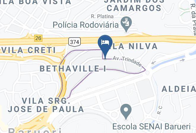 Barueri - Tresquartos Coliving Experience Maps