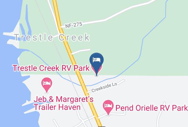 Bonner - Trestle Creek Rv Park Maps