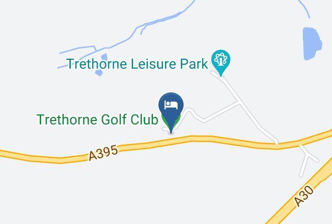Cornwall - Trethorne Golf Club Maps