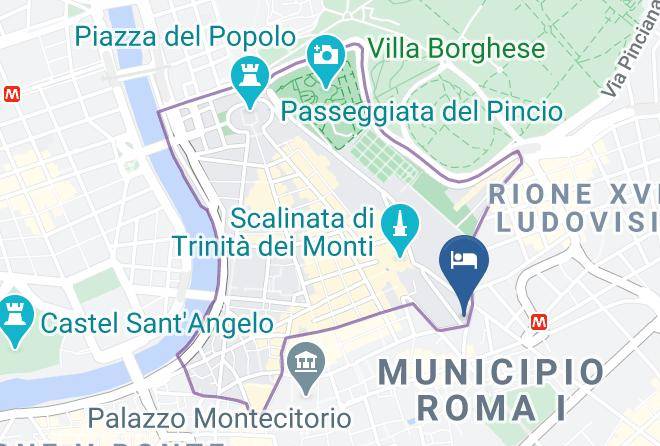 Rome - Trevi Collection Hotel Maps