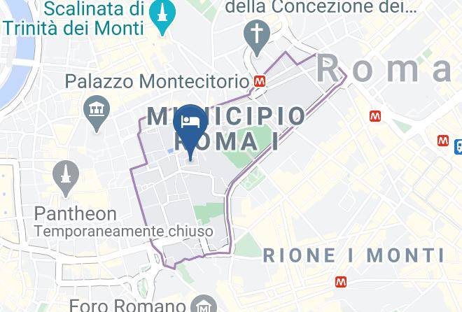 Rome - Trevi Fountain Art Suites Maps
