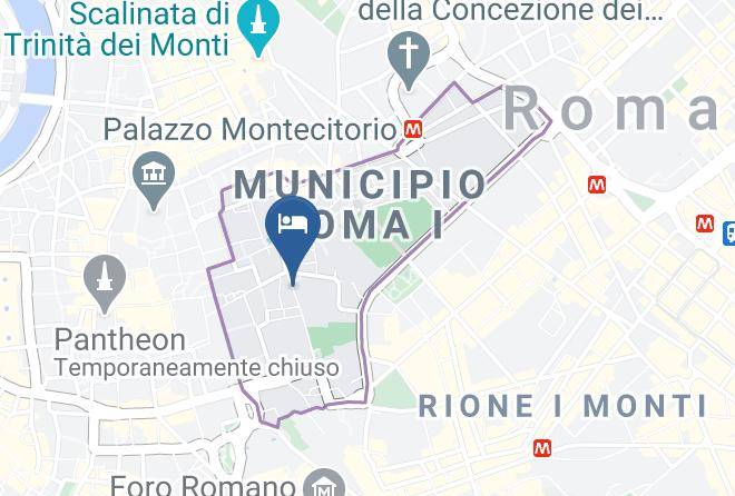 Trevi Rome Suite Map
