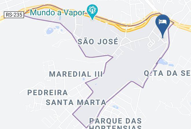 Canela - Trevo Da Sorte Hospedagem Canela Maps