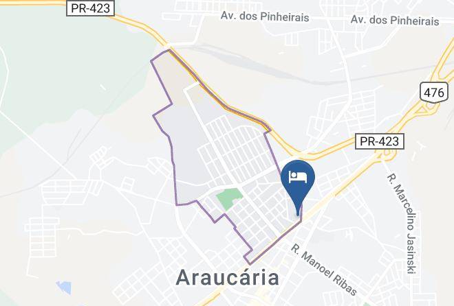 Araucaria - Trevo Park Hotel Maps