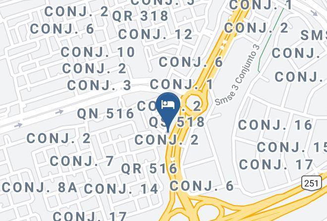 Brasilia - Trevo Park Hotel Maps