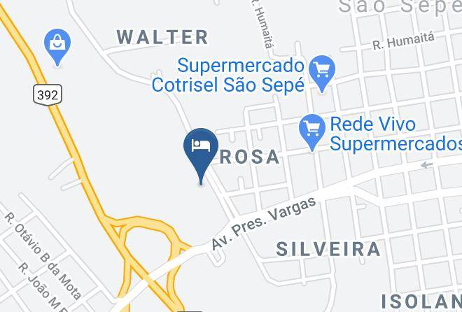 Sao Sepe - Trevo Parque Hotel Maps