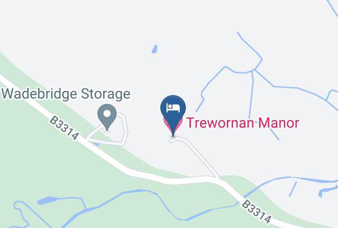 Cornwall - Trewornan Manor Maps