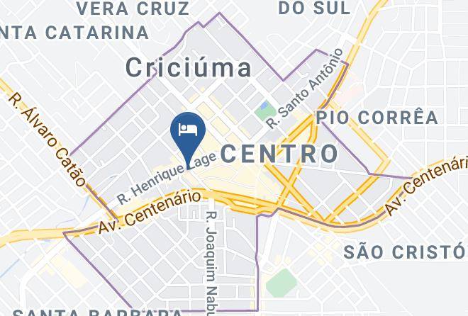 Criciuma - Tri Hotel Criciuma Maps