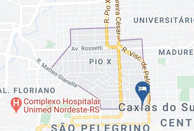 Caxias Do Sul - Tri Hotel Executive Caxias Do Sul Maps