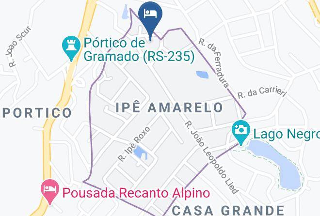 Gramado - Tri Hotel Lago Gramado Maps