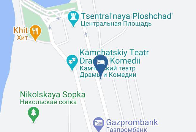 Petropavlovsk Kamchatskiy - Tri Lyzhi Maps