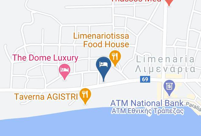 Thasos - Triada Hotel Maps