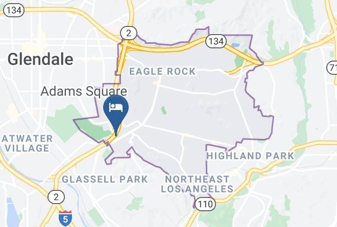 Los Angeles - Triangle Motel Maps