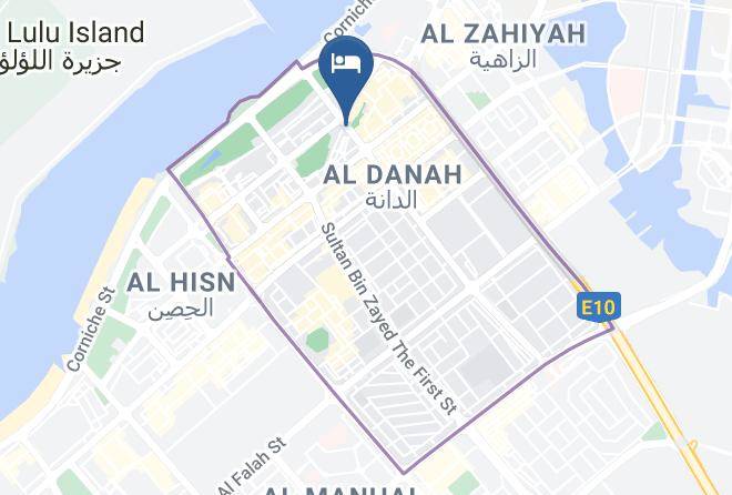 Abu Dhabi - Trianon Hotel Abu Dhabi Maps