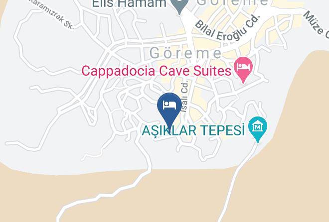 Tribal Cave Hotel Map