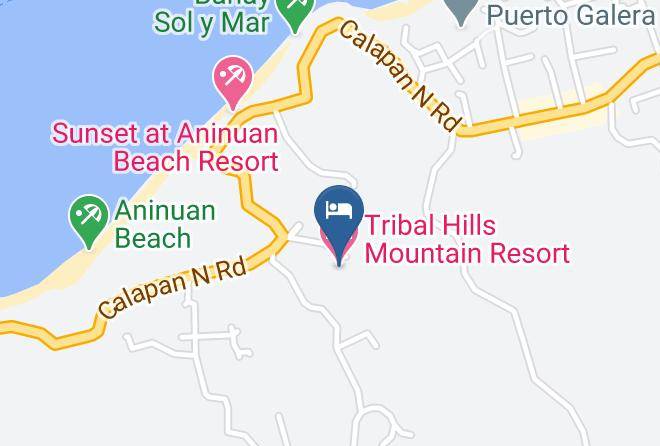 Oriental Mindoro - Tribal Hills Mountain Resort Maps