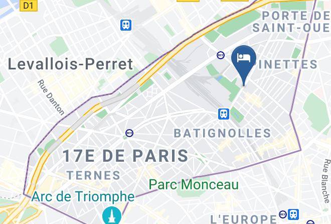 Paris - Tribe Paris Batignolles Maps