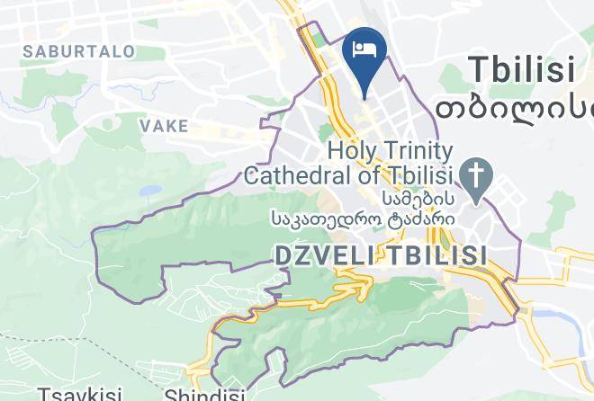 Tbilisi - Tribeca Hotel Maps