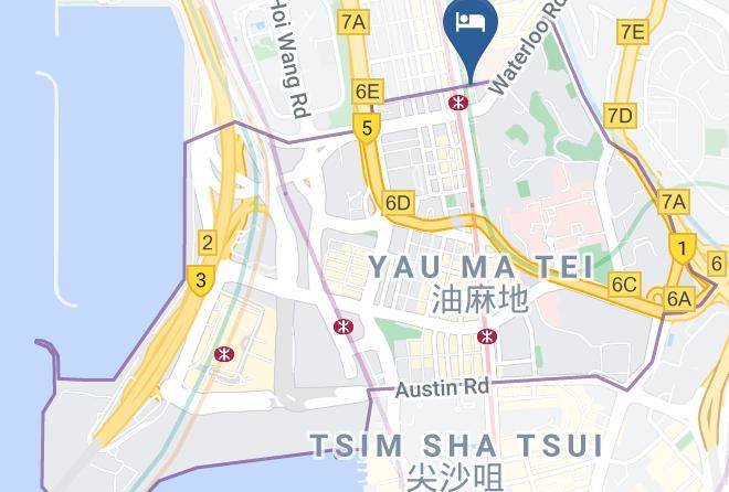 Kowloon - Tribute Hotel Yau Ma Tei Maps