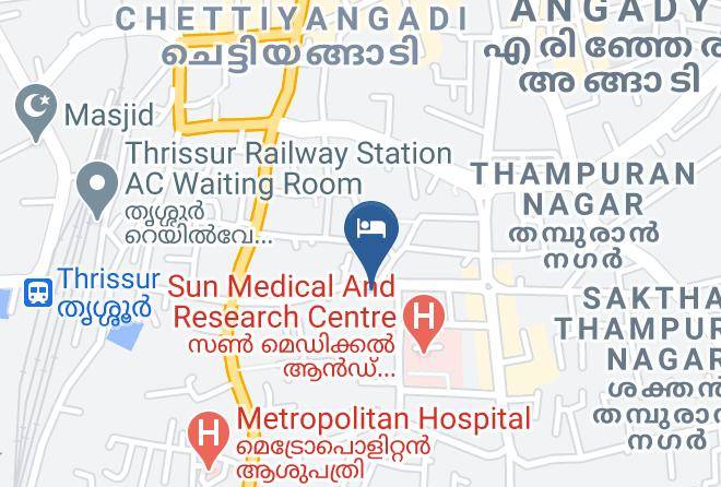 Thrissur - Trichur Towers Maps
