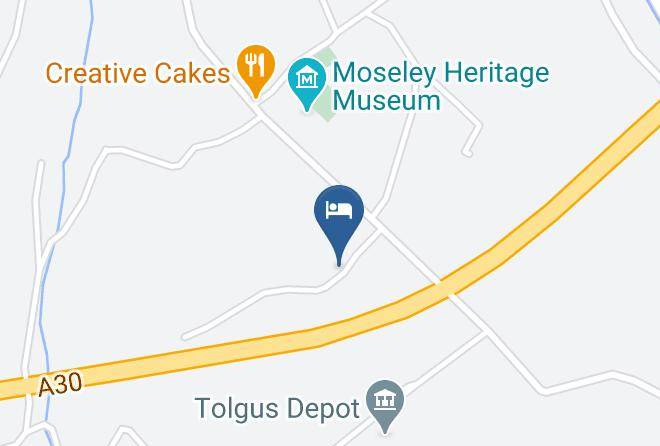 Cornwall - Tricky's The Tolgus Inn Maps