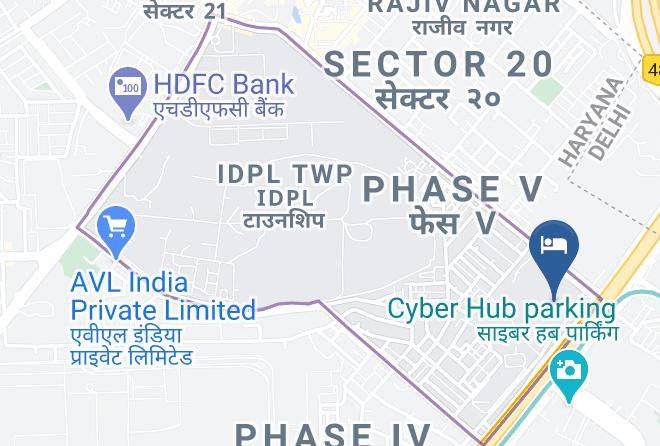 Gurgaon - Trident Hotel Gurgaon Maps