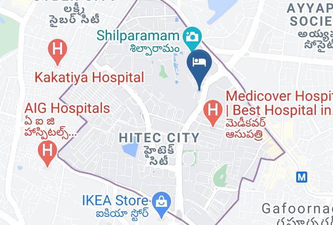 Hyderabad - Trident Hotel Hyderabad Maps