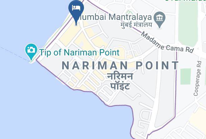 Trident Hotel Nariman Point Mumbai Map