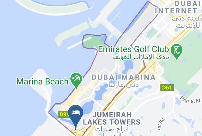 Dubai - Trident Waterfront Maps