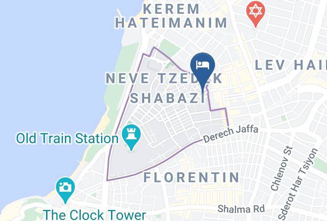 Tel Aviv Yafo - Trieste Neve Tzedek Boutique Suites Maps