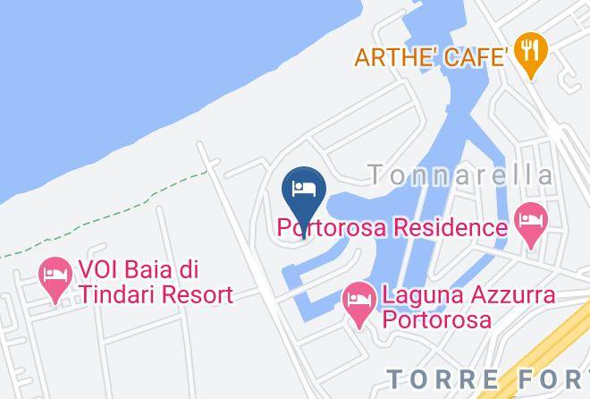 Messina - Trilocale Portorosa Maps