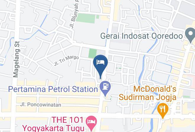 Kota Yogyakarta - Trim Tiga Hotel Maps