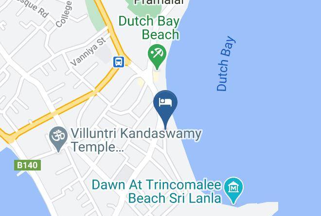 Trincomalee - Trinco Beach Hotel Maps