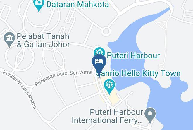 Johor Bahru - Trinidad Suites Puteri Harbour Maps