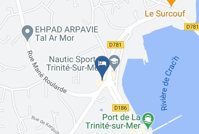 Morbihan - Trinite Hotel Maps