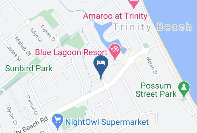 Cairns - Trinity Beach Pacific Maps