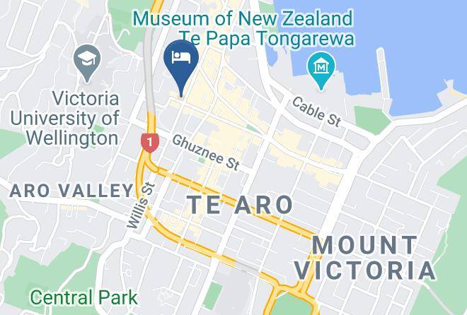 Wellington - Trinity Hotel Maps