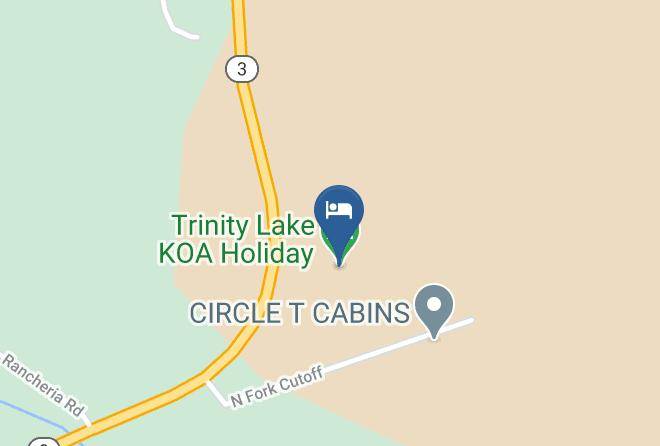 Trinity - Trinity Lake Koa Holiday Maps