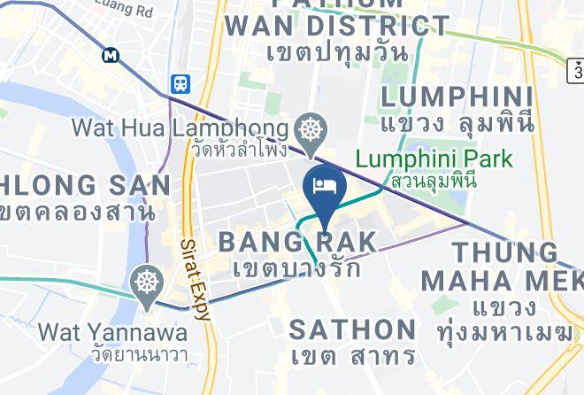 Phra Nakhon - Trinity Silom Hotel Maps