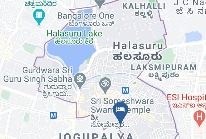 Bengaluru - Trinity Suites Budget Hotel Bangalore Near Mg Road Maps