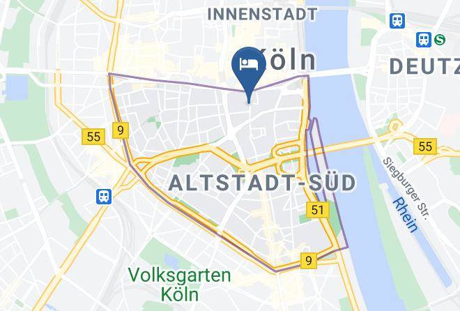 Cologne - Trip Inn Hotel Ariane Maps