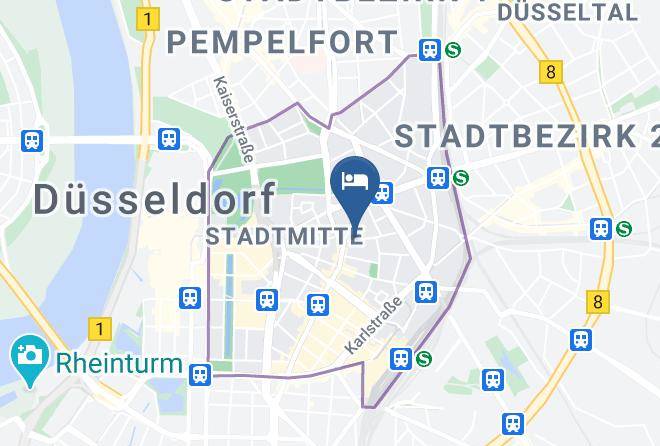 Dusseldorf - Trip Inn Hotel Uebachs Maps