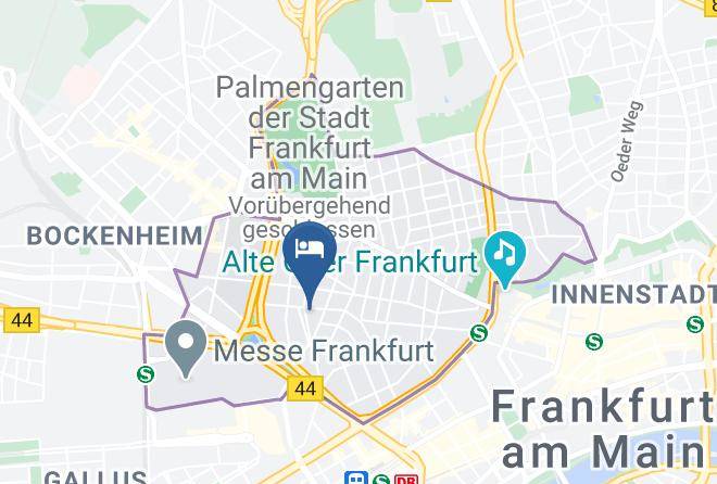 Trip Inn Messe Hotel Westend Map